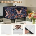 thumbnail image 6 of TSOVTHRID Butterfly Flower Plant Print Toaster Oven Cover Stain-Resistant Microwave Oven Dust Cover Dust-Proof Kitchen Machine Covers Suitable for Most Microwave Ovens, 18.25"W x 14.5"D x 11"H, S, 6 of 7