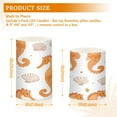 thumbnail image 6 of Yayeee Flameless Candles with Remote Flickering Battery Operated Multi Color Changing, Orange Seahorse, 6 of 7
