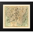 thumbnail image 2 of Robert 13x12 Black Modern Framed Museum Art Print Titled - Alsace Lorraine France - Robert 1748, 2 of 5