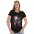 thumbnail image 5 of Vintage Betty Boop Cartoon Biker Babe Women's T Shirt Ladies Tee Brisco Brands S, 5 of 6
