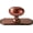 Antique Copper, variant on 10 Pack Matte Black Cabinet knobs with blackplate Solid Heavy Duty Bifold Closet Door Knobs with Backplate Hardware for Kitchen Bathroom and Dressing Table