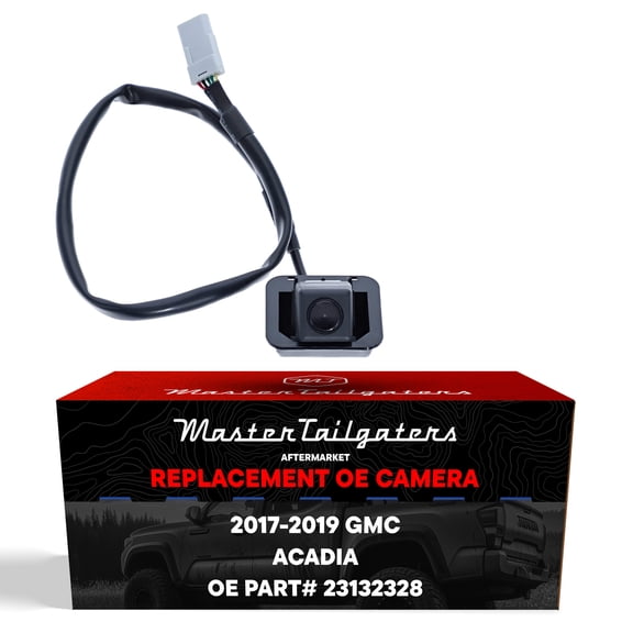 Master Tailgaters Replacement for GMC Acadia / Denali w/o Surround View (2017-2019) Backup Camera OE Part # 23132328
