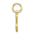 thumbnail image 2 of Diamond2Deal 10K Yellow Gold Solid Small Letter L Initial Charm Pendant for Women, 2 of 5