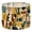 Color 1, variant on Lamp Shades Set of 2 Abstract Blue Rounded Rectangle Geometric Retro Mid Century 13" x 13" x 10" Lampshade for Table Lamps Floor Lamps Lamp Shade Replacement Easy Assembly Required