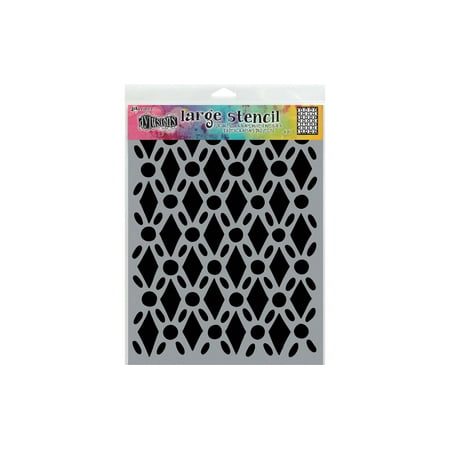 UPC: 0789541071501 | Ranger Dylusions Stencil Large Fancy Floor