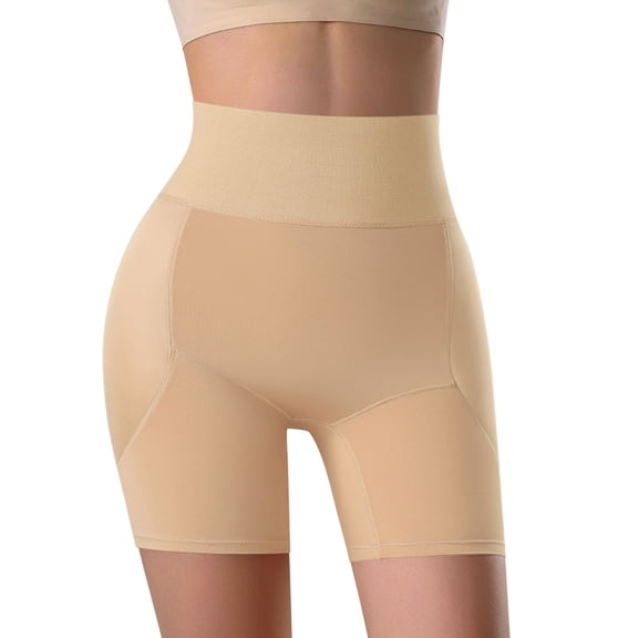 Yutgune High Waist Shapewear Shorts Seamless Tummy Control Compression Body Shaper Under Dress for Women