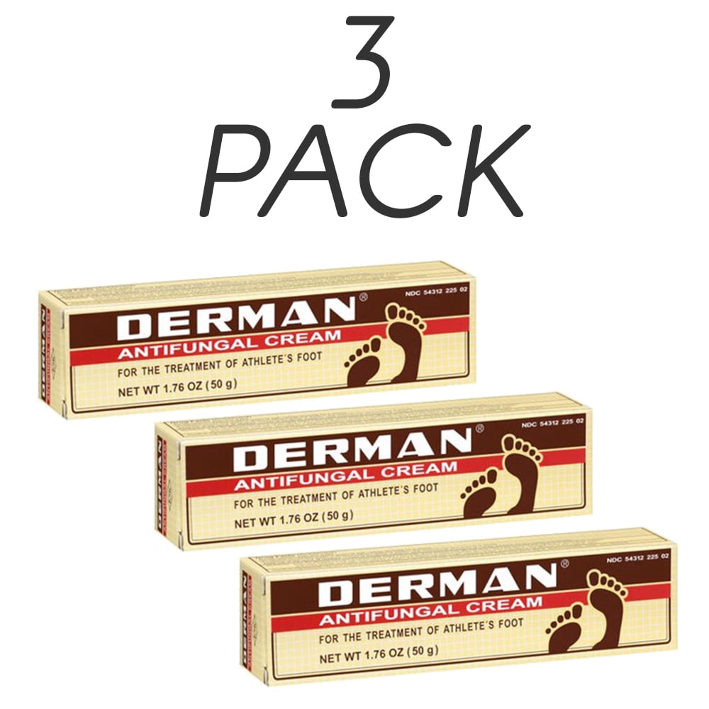 Derman Daily Treatment Antifungal and Athlete's Foot Healing Cream 1.76