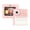 Pink, variant on Suodoka Kids Instant Print Camera 1080P Digital Video Dual Lens 2.8 inches / 7.1 cm IPS Screen Blue