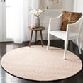 thumbnail image 2 of SAFAVIEH Micro-Loop Daithi Geometric Area Rug, Pink/Ivory, 7' x 7' Round, 2 of 7