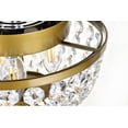 thumbnail image 6 of Cora 10 inch flush mount in brass, 6 of 7