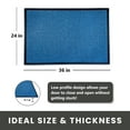 thumbnail image 7 of Envelor Front Door Mat Indoor Outdoor Entrance Doormat Non Slip Durable Floor Mat for Entry Mat Kitchen Rugs Home Decor Rugs Heavy Duty Mat Welcome Mat, 24 x 36 Inches, Blue, 7 of 7