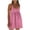 D118/Pink, variant on Afdoent Womens Dresses Athletic Mini Dress Neck Casual Summer Sleeveless Romper Dresses Tennis Workout Outfits Boho Beach Dress