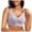 Purple, variant on Seamless Underwear For Women Wireless Soft Comfortable Full Coverage Everyday Bra Solid Color Latex