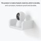 thumbnail image 2 of Cateissary Estante de pared Estante flotante blanco Estante de cubo en forma de U Estantería de baño para pared de baño Dormitorio Cocina Oficina Juegos de accesorios de baño Numero 3 Cateissary HA026341-03, 2 of 6