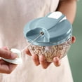 thumbnail image 2 of Binwennn Smart Pasta Burger Molding Manual Meat Grinder Vegetable Cutter Garlic Crusher Dumpling Filling Baby Food Machine Hand Cut, 2 of 8