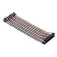 thumbnail image 3 of Yeacher Breadboard Jumper Wires Male to Female Dupont Cable for Multicolored Ribbon Cables 40Pin 20cm, 3 of 7