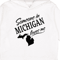 thumbnail image 3 of Inktastic Someone in Michigan Loves Me Toddler Hoodie, 3 of 4