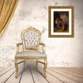 thumbnail image 3 of Eastman Johnson 20x24 Gold Ornate Framed and Double Matted Museum Art Print Titled - The Young Musicians (1862), 3 of 4