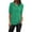 Green, variant on YOTMKGDO Elbow-Length V-Neck Shirt | Button Women Ladies Clothing Loose Shirt Chiffon Zipper Long Sleeves Plus Size Tops, summer tops for women (Sage Green, L)