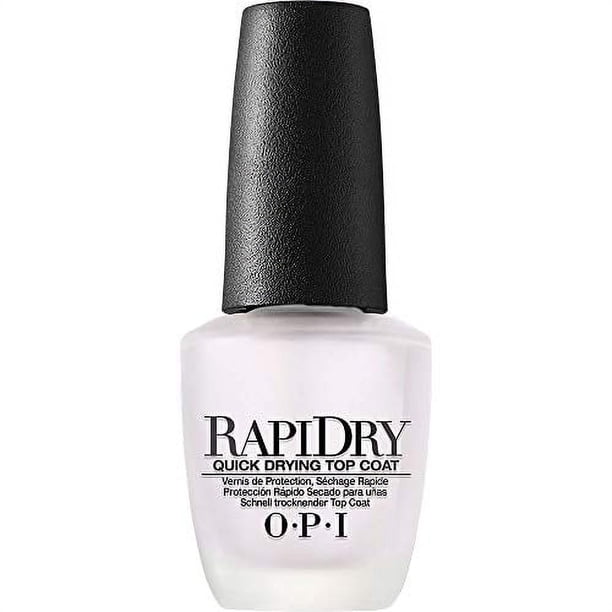 Capa superior de secado rápido de esmalte de uñas OPI Rapidry brillo intenso y glossy