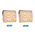 thumbnail image 7 of FORMRS 13-13.3 inch Laptop Sleeve Case Soft Carrying Quilted Computer Bag Cover, Light Pink Stars, 7 of 7