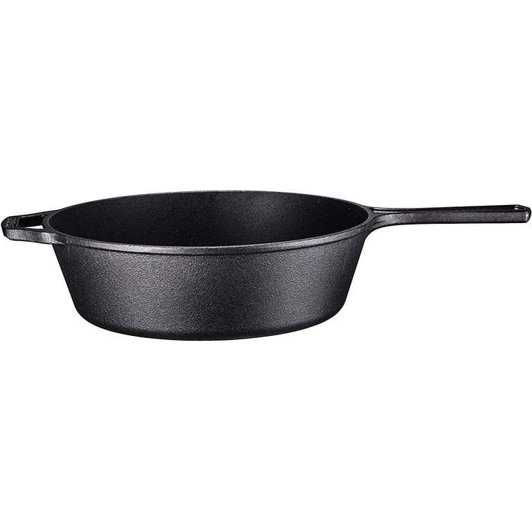 Pre-Seasoned Cast Iron Skillet, 16cm By Bruntmor - Use To Fry