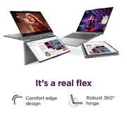 LENOVO DCG SOURCING 16 Touchscreen 2-in-1 Laptop, AMD Ryzen 5 8640HS, 512GB SSD, Windows 11 Home, 83DM0004US