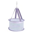 thumbnail image 1 of Durable Mesh bag Hanging Pouch Storage Bag Organizer Small Breathable ing Mesh Basket for Panties Blender Makeup Sponge Violet, 1 of 10