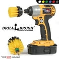 thumbnail image 7 of Scrub Brushes for Cleaning - Bathroom Cleaning Brush - Grout and Tile Cleaning Brush - Bathtub Cleaning Brush - Shower Drill Cleaning Brush - Tile Scrub Brush - Power Scrubber for Shower Cleaning, 7 of 7