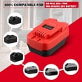 thumbnail image 2 of Adaptador para de*Walt 20V y para Mil*wau*kee M18 18V Batería Li-on Convertible a para Bauer Herramienta Eléctrica de 20V, 2 of 6