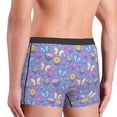thumbnail image 4 of KLL Butterflies And Flowers Men's Cotton Boxer Briefs Underwear-XX-Large, 4 of 7