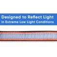thumbnail image 4 of Pawtitas Martingale Padded Reflective Dog Collar Lumberjack Dog Collar Medium Orange, 4 of 10
