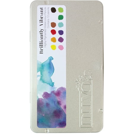 UPC: 0841686105203 | Nuvo Watercolor Pencils 12/Pkg-Brilliantly Vibrant