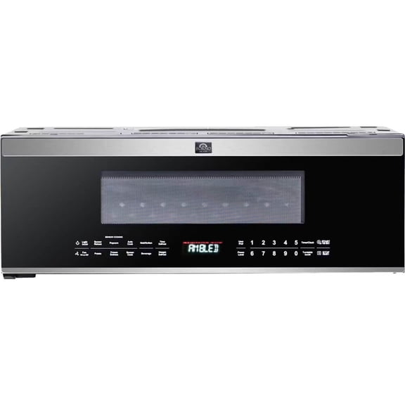 Forno Padula Over the Range Microwave, 30-Inch 1.2 cu.ft., Stainless Steel, 400 CFM, Sensor Cook