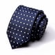 thumbnail image 1 of Corbata de seda de poliéster con puntos de corbata, fabricante de corbatas de 8 cm para hombres de negocios, ropa formal, corbata de estudio para bodas, 1 of 6