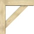 thumbnail image 3 of Ekena Millwork 8"W x 38"D x 38"H Traditional Block Rough Sawn Bracket w/ Offset Brace, Douglas Fir, 3 of 25