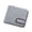Grey, variant on Men's Short Wallet Zip Wallet Canvas Small Wallet Multifunction Small Wallet