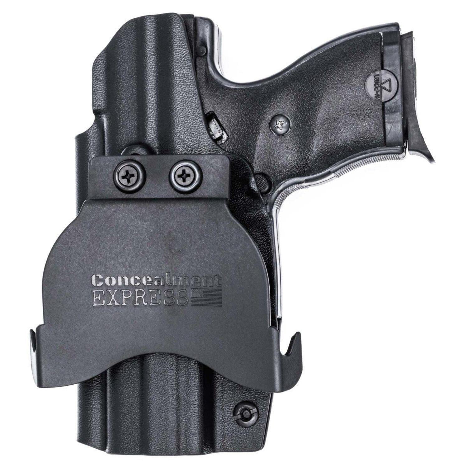 Hi-Point C9 Paddle Holster Carbon Fiber Black / Right Hand by Rounded Gear