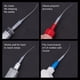 thumbnail image 5 of Puntas para pegamento, 100 unidades de micropuntas de plástico para pegamento, extensor de pegamento blanco, aplicador de precisión, 5 of 9