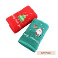 thumbnail image 3 of Oggfader Hand Wash Washing Soft Water Holidy Embroidered Gift Towels Washcloth Absorption Comfortable Xmas Kitchen Cotton Absorbent Christmas For Dish Cloths Face On Clearance, 3 of 7