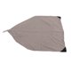 thumbnail image 3 of Bolsa de almacenamiento de animales para el hogar, cubierta de lona triangular, bolsa de frijol rellena, silla sin relleno, color café a rayas, 3 of 5