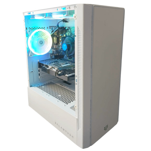 PC JATS GAMER INTEL CORE I5 11400F / AMD RX 580 8GB/ 16 GB RAM/ SSD 500GB / CERTIFICADA.