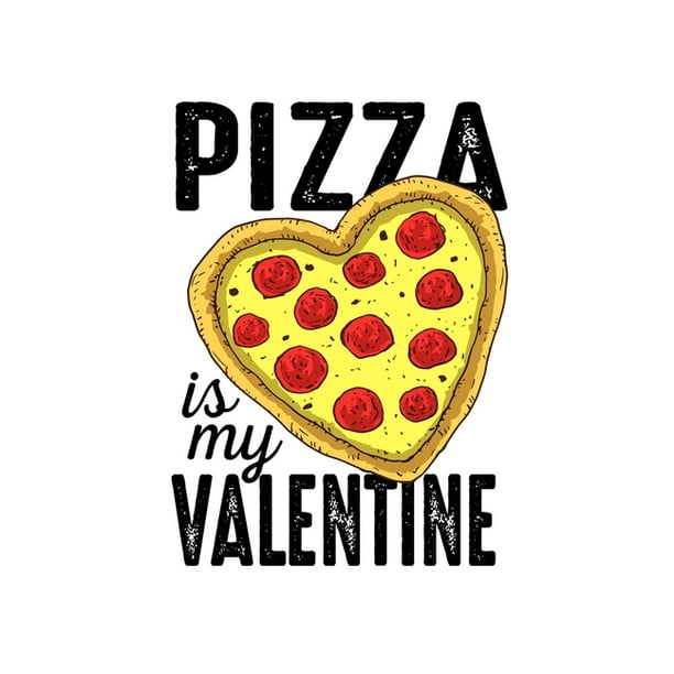 Notizbuch Valentinstag Pizza Liebe Sarkasmus Amor Geschenk 1 Seiten 6x9 Ca A5 Blanko Skizzen Walmart Com Walmart Com