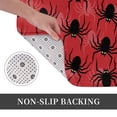 thumbnail image 6 of Pofeuu Spider Print Flannel Doormats Rug16"x24"Rug Washable Doormats Indoor Outdoor Rugs for Layered Front Door Mats, Porch, Kitchen, Entryway, 6 of 7