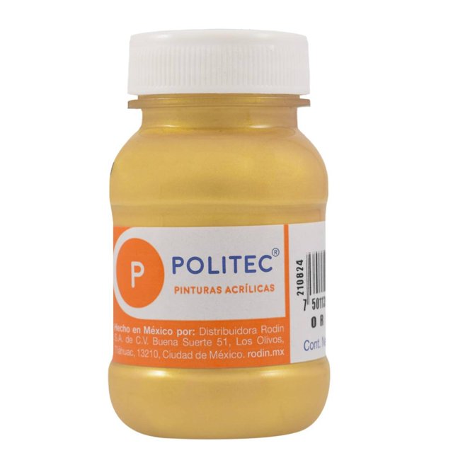 Pintura Acrilica Metalica L-700 100Ml Politec multicolor 100ML