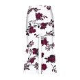 thumbnail image 4 of Conjuntos Cortos para Mujeres Impresión Floral de Verano Casual Manga Corta Cuello Redondo Y Pantalones Recortados Conjunto de Poliéster, Traje de Verano Casual, 4 of 8