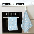 thumbnail image 4 of Sikiie Rabbit And Bird Waffle Weave Kitchen Dish Cloth,Super Absorbent Kitchen Dish Towels 16*26 Inches for Dish Rags Washing Dishes, Drying Dishes, 4 of 7