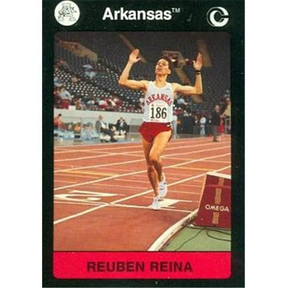 Reuben Carte à Collectionner Reina (Arkansas) 1991 Collection Collégiale No.57 Cross Country