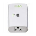 thumbnail image 1 of Open Box WiOn 50050 Indoor WiFi Plug With 1 Grounded Outlet, White, 1 of 8