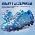 thumbnail image 3 of &nbsp;Vizari Frost Firm Ground Soccer Cleats for Kids – Comfortable, Durable, and Stylish Youth Soccer Shoes for Boys and Girls - Blue/Purple, 10, 3 of 6